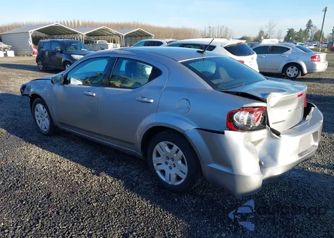 2014 Dodge Avenger Se z USA, uszkodzony, nr VIN 1C3CDZABXEN166613